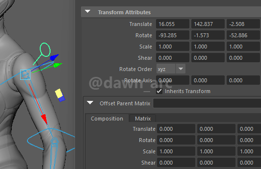 [Maya]Rigging 12 - Limbs FK